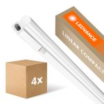 Opakowanie 4x Ledvance Belka LED Linear Kompaktowy Przełącznik 14W 1500lm - 840 Zimna Biel | 120cm