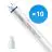 Opakowanie 10x Philips Rura LED T8 MASTER (EM/Mains) High Output 12.5W 2100lm - 840 Zimna Biel | 120cm - Zamienne 36W