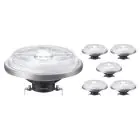 Opakowanie 6x Philips MASTER LED Spot G53 AR111 14.8W 950lm 45D - 940 Zimna Biel | Najlepsze Renderowanie Kolorów - Ściemnianie - Zamienne 75W