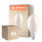 Opakowanie 6x Ledvance LED Żarówka HQL LED FIL V E40 60W 9000lm - 840 Zimna Biel | Zamienne 125W
