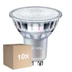 Opakowanie 10x Philips MASTER Value LED Spot GU10 PAR16 3.7W 355lm 60D - 927 Bardzo Ciepła Biel | Najlepsze Renderowanie Kolorów - Ściemnianie - Zamienne 50W